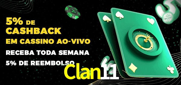 Promoções do cassino ao Vivo Clan11